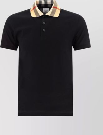 Burberry cotton polo shirt
