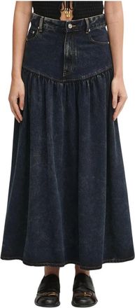 Ganni Mujer, Faldas, Azul, Talla: S