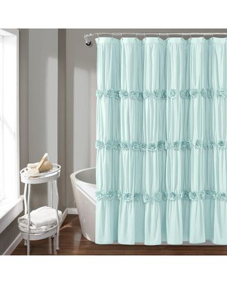 Lush D&eacute;cor Darla Shower Curtain