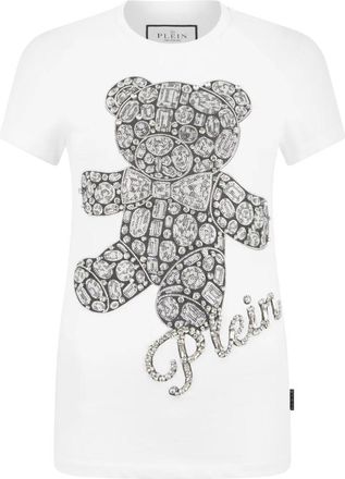 Philipp Plein Tops, Dames, Wit, XS, T-Shirts