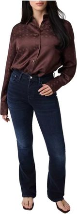 Guess Flare Jeans - Dames - Flared Jeans - Blauw - W28 - Katoen - Jeans