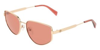 Liu Jo LJ164S 770 Womens Sunglasses Gold Size 57