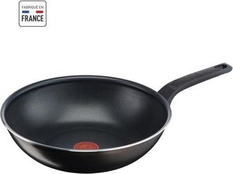 T-fal Wok De Aluminio 28cm Negro - B5541902 Tefal