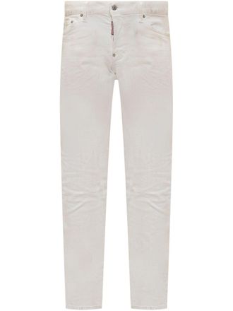 Dsquared2 slim-fit jeans - men - Elastane/Cotton - 48 - Neutrals