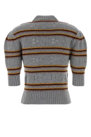 Marni Womens Sweater Gray Cashmere