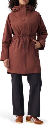 Lole Piper Water-Repellent Rain Jacket in Sienna at Nordstrom, Size Xx-Small