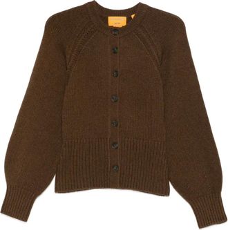 Guest In Residence Gebreid vest - Bruin