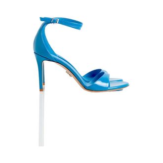 Sergio Levantesi Schoenen, Dames, Blauw, 40 EU, Leer, High Heel Sandalen