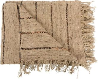 Bazar Bizar Plaid en algodón negro beige