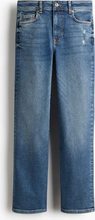H&M Skinny High Waist Ankle Jeans - Blue
