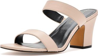 Marc Fisher Jessey Womens Dress Sandals Light Natural Leather : 7.5 M