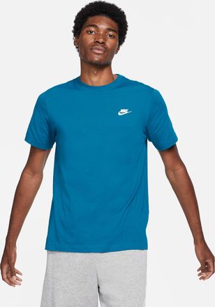 Nike Mens Nike Sportswear Club T-Shirt in Green | AR4997-301