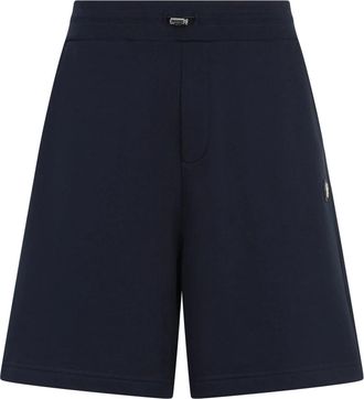 Philipp Plein Fleece Shorts Basic - Heren - Korte Broeken - Blauw - XL - Katoen - Korte Broeken