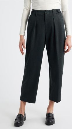 Liverpool L.A. High Waist Ankle Trouser in Smokey Charcoal Herring at Nordstrom, Size 12P