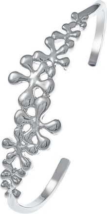 Lucy Quartermaine Splash Cuff Bangle in Sterling Silver at Nordstrom, Size 6.5