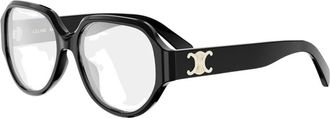 Celine Triomphe Zonnebril - unisex - Brillen - Zwart - ONE Size - Accessoires