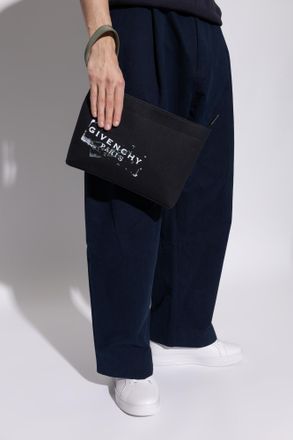 Givenchy Handbag With Logo, Mens, Black