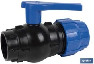 cofan Cofan - Enlace V&aacute;lvula De Bola Rosca Hembra Pp Pn16 25 X 3/4 Caja 20 Unid