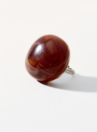 Pilgrim Womens Aase solid adjustable ring