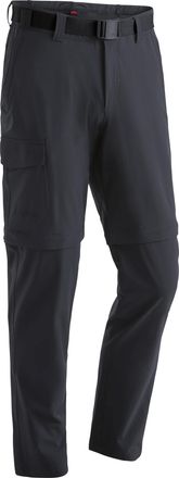 Maier Sports Funktionshose MAIER SPORTS Torid slim zip, Herren, Gr. 46, Normalgr&ouml;ssen, schwarz, 90% Polyamid, 10% Elasthan, Hosen Funktionshose, Herren Wanderhose,