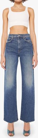 Mother Lasso Sneak Jeans In Punk Nouveau