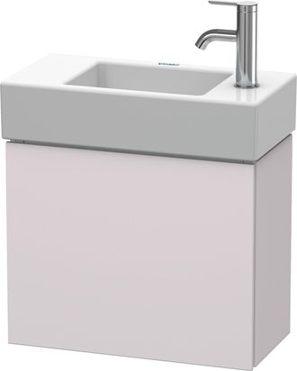 Duravit Duravit L-cube Mueble De Pared 48.0 X 24.0 Cm, 1 Puerta, Para Vero Air 072450, Color: Blanco Lila Seda Laca Mate - Lc6246r8787