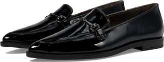 Paul Green Womens Paul Green Wexler Loafer Black Patent Leather Slip On Flats ZOGG1990