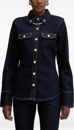 Retrof&ecirc;te Camicia denim Jorun - Blu