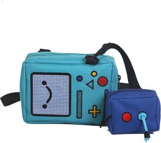 Generic Fashion Crossbody Bags Women Canvas Cartoon Shoulder Messenger Bag Phone Purse