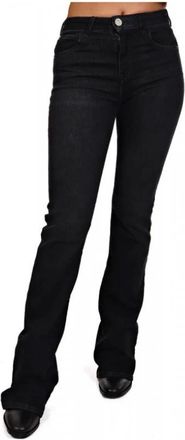 Emporio Armani Bootcut Jeans - Dames - Bootcut Jeans - Zwart - W26 - Jeans