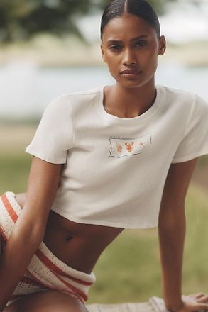 Dippin' Daisy's Swimwear Crop Baby Tee