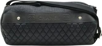 Chanel Pre-owned Sport Messenger Bag - Dames - Vintage Schoudertas - Zwart - ONE Size - Nylon - Vintage