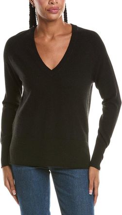 N.Peal N.Peal Relaxed V-Neck 100% Cashmere Sweater