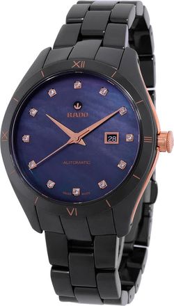 Rado HyperChrome Automatic Diamond Black Dial Ladies Watch R32044902