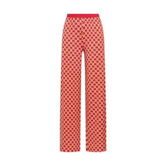 Maliparmi Wide Trousers, female, Red, Size: 2XS Diamond Glow Trousers