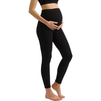 Cache Coeur Zo&eacute; Maternity Leggings in Black at Nordstrom, Size X-Small