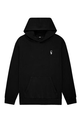 Dalix Astronaut Heavyweight Relaxed Hoodie in Black at Nordstrom, Size Xx-Large