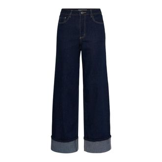 Kaffe Jeans Larghi - - Jeans - Donna - Blu - S