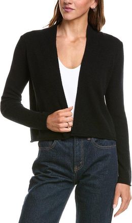 Sofiacashmere Sofiacashmere Cropped Open 100% Cashmere Cardigan