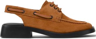 Camper Pumps Dana con cinturino posteriore - Marrone