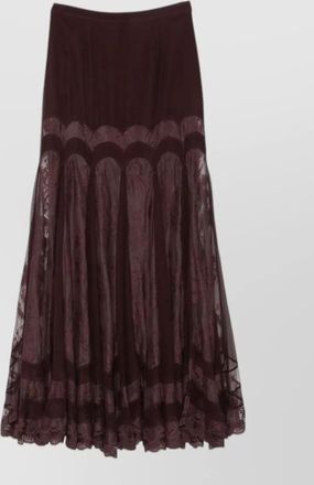 Zimmermann silk floral-print maxi skirt