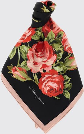 Dolce & Gabbana Foulard Dolce & Gabbana in seta stampa floreale
