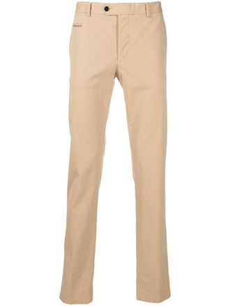 Philipp Plein logo-plaque chinos - Neutrals