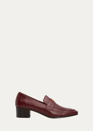 Bougeotte 35mm Leather Penny Loafers