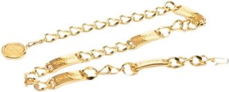 Chanel Pre-owned Belts, female, Yellow, Size: ONE SIZE Pre-owned Chain Belt