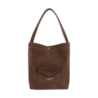 Lancaster Mini Bolso Saco Suedine Kba - Bags - Mujer - Marr&oacute;n - ONE SIZE