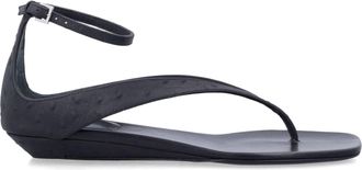 LouLou Flache Schuhe Schwarz