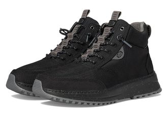 Hey Dude Tahoe Nylon Mens Boots Black/Granite Grey : 14 M, Leather