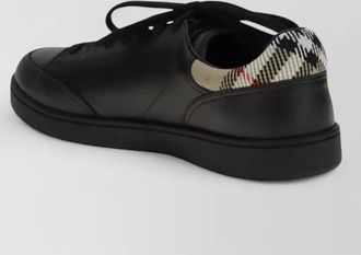 Burberry leather low-top sneakers