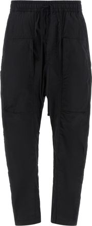 Thom Krom Black Relaxed Drawstring Pants
